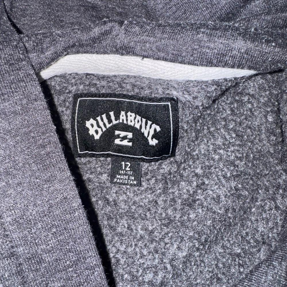 Billabong Gray Pullover Sweater with Hood (boys) - Picture 2 of 3
